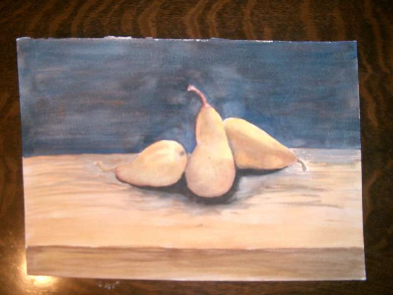 Still Life:  Pears